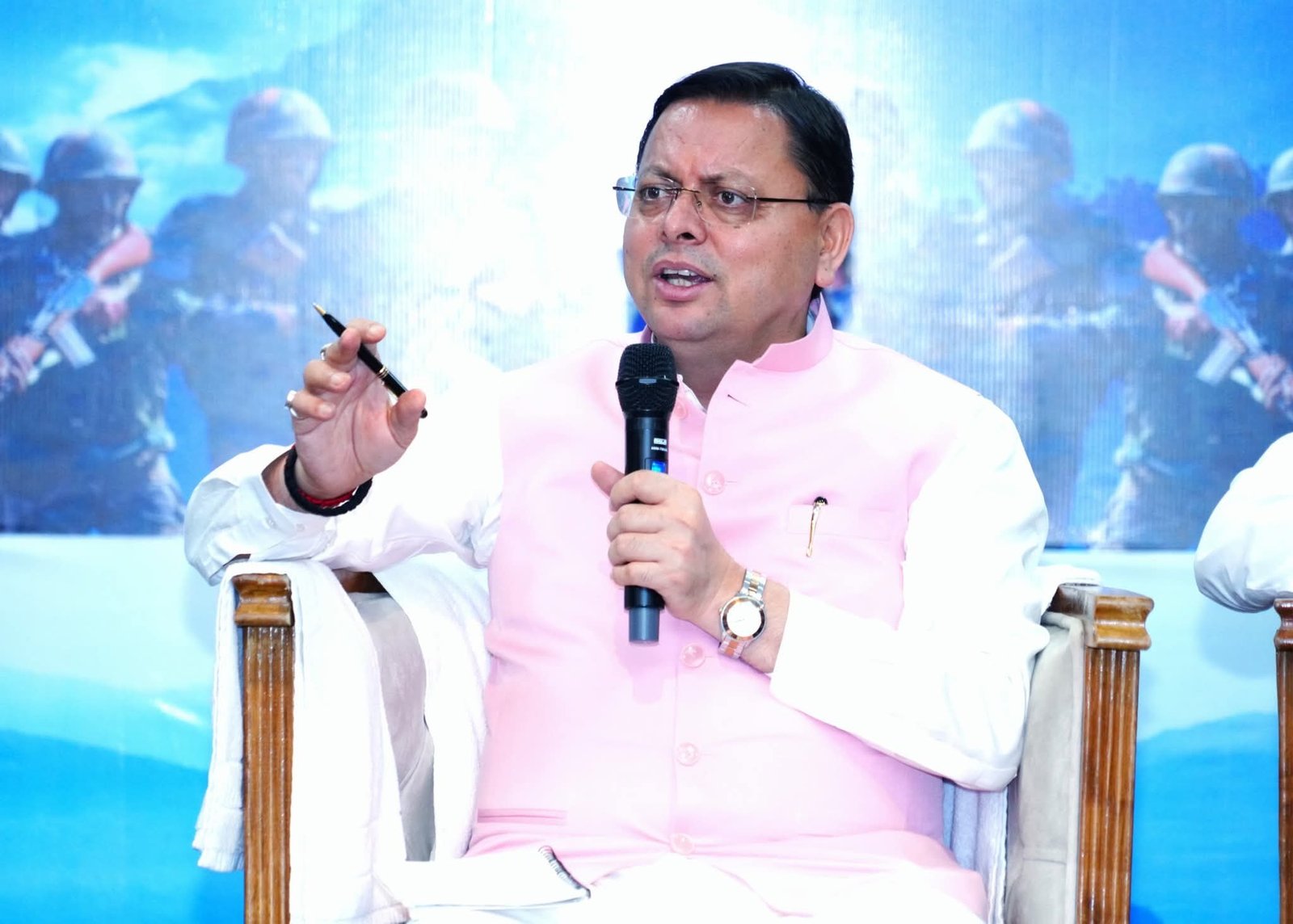 जबरन धर्मांतरण और डेमोग्राफिक चेंज पर सीएम ने की जनसहभागिता की वकालत
