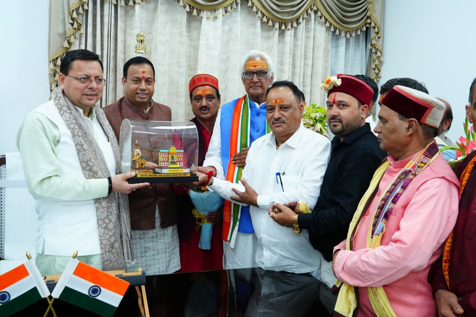 बदरी-केदार मंदिर समिति ने सीएम धामी का जताया आभार