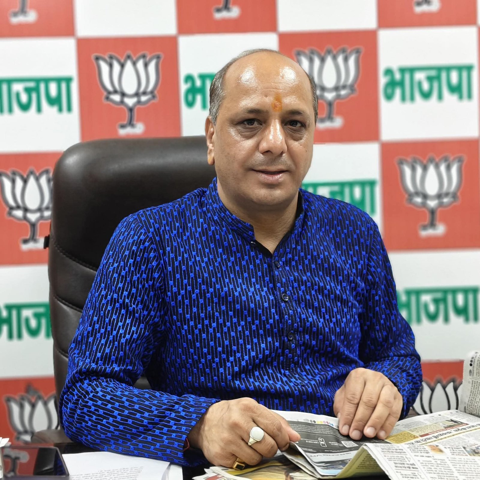 बीजेपी मीडिया प्रभारी मनवीर चौहान का हरदा पर पलटवार इस मुद्दे पर दिया करारा जवाब