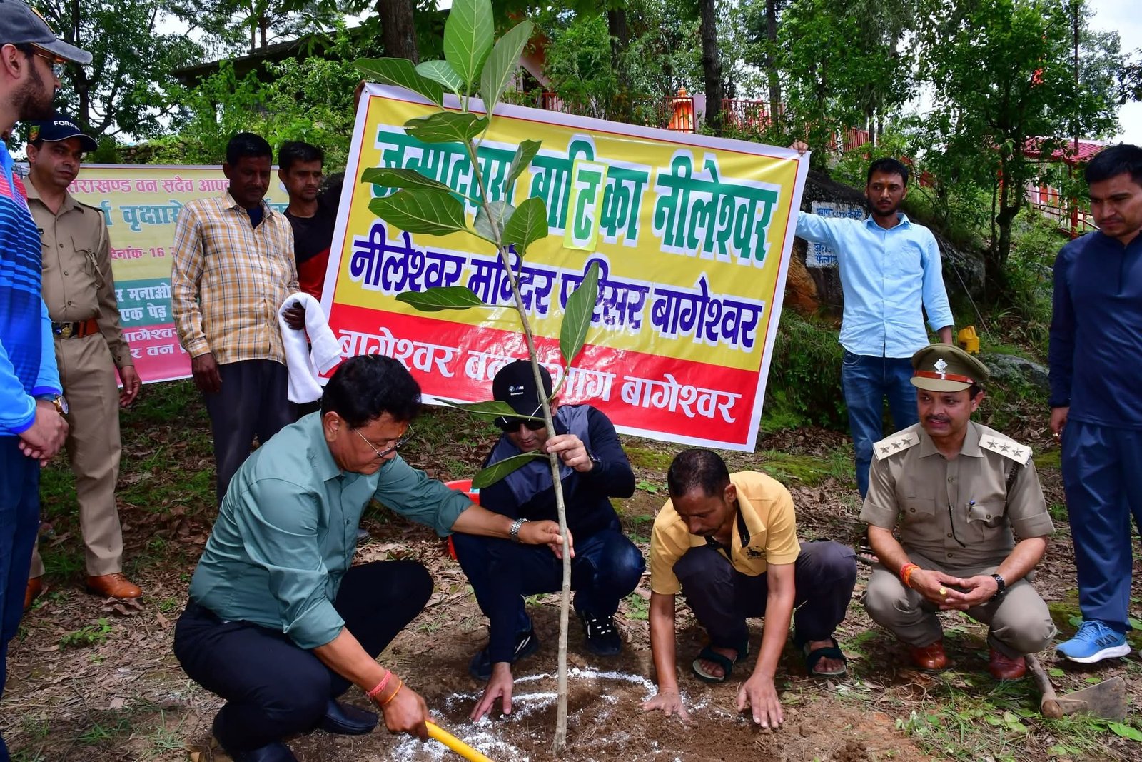 बागेश्वर में जन्मदिन वाटिका की शुरुआत