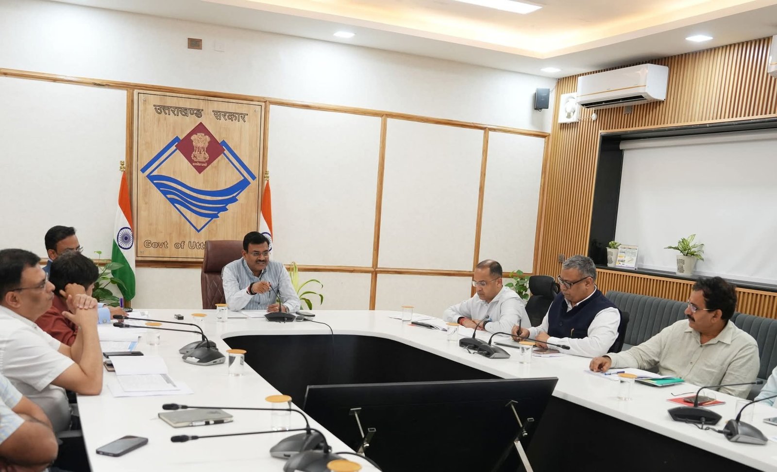 मुख्य सचिव ने की राज्य गंगा समिति की बैठक