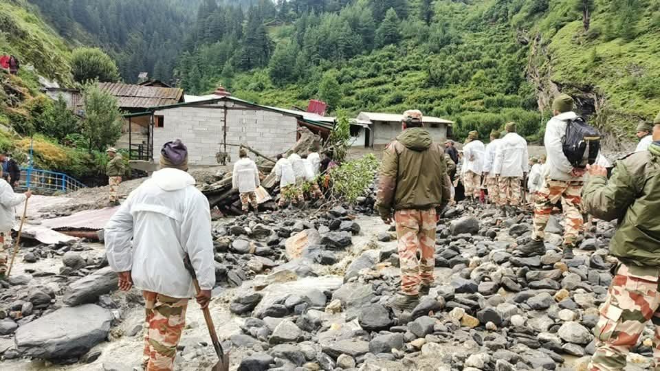 धराली में राहत बचाव का काम तेज