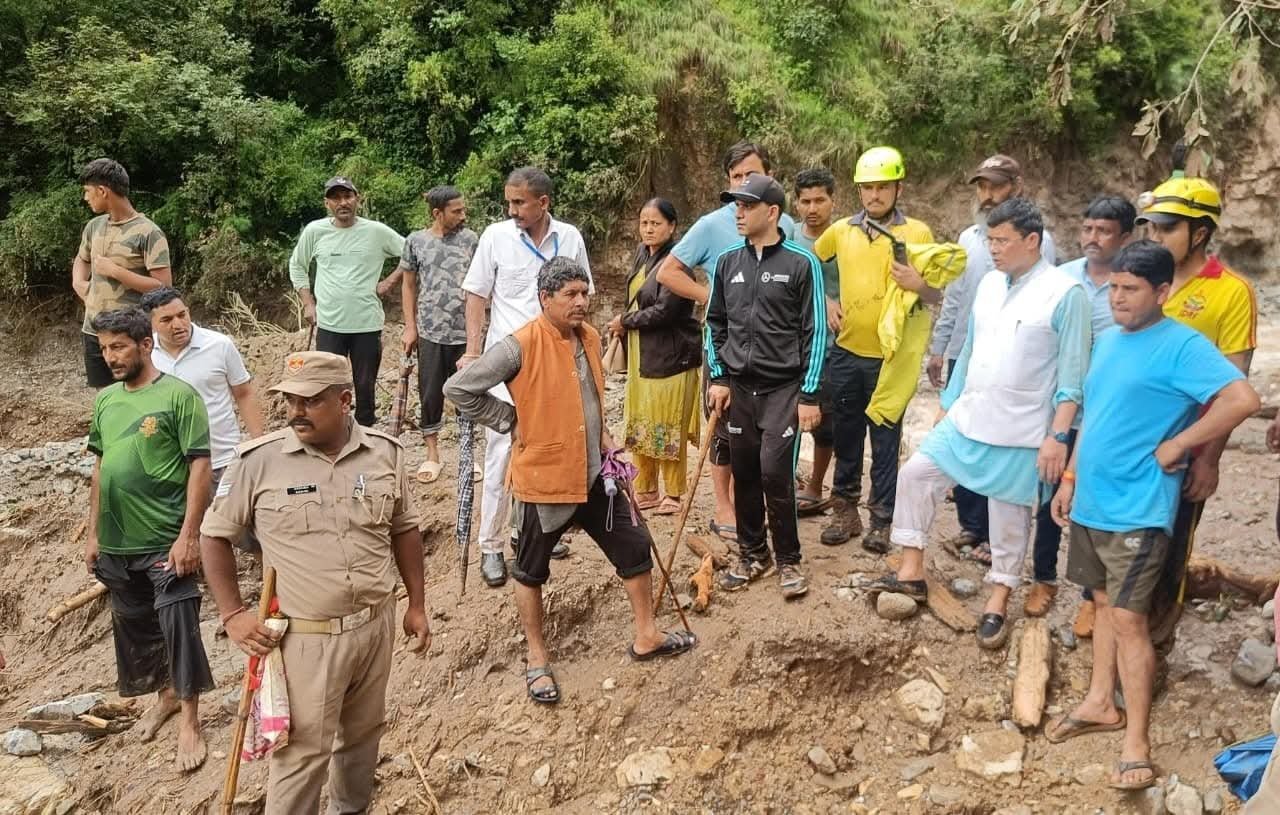 कपकोट के पौंसारी में भारी आपदा
