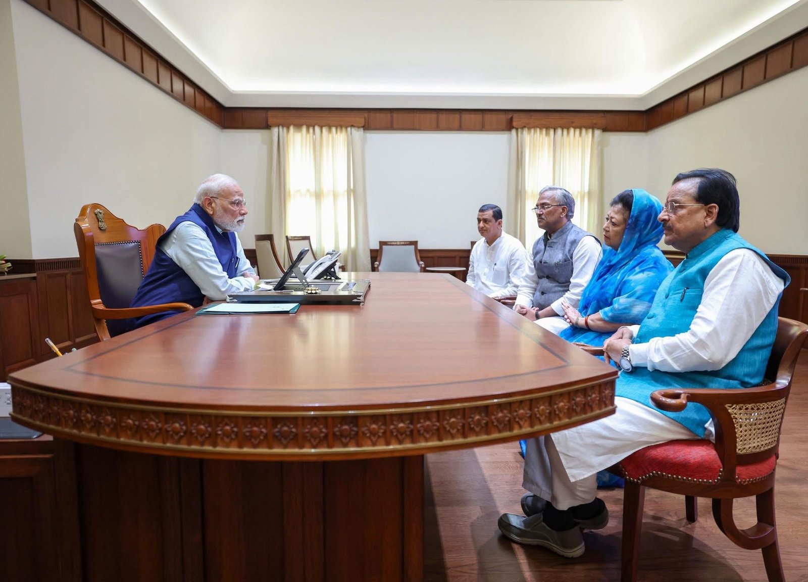 पीएम मोदी से मिले उत्तराखंड के सांसद, धराली आपदा पर की चर्चा