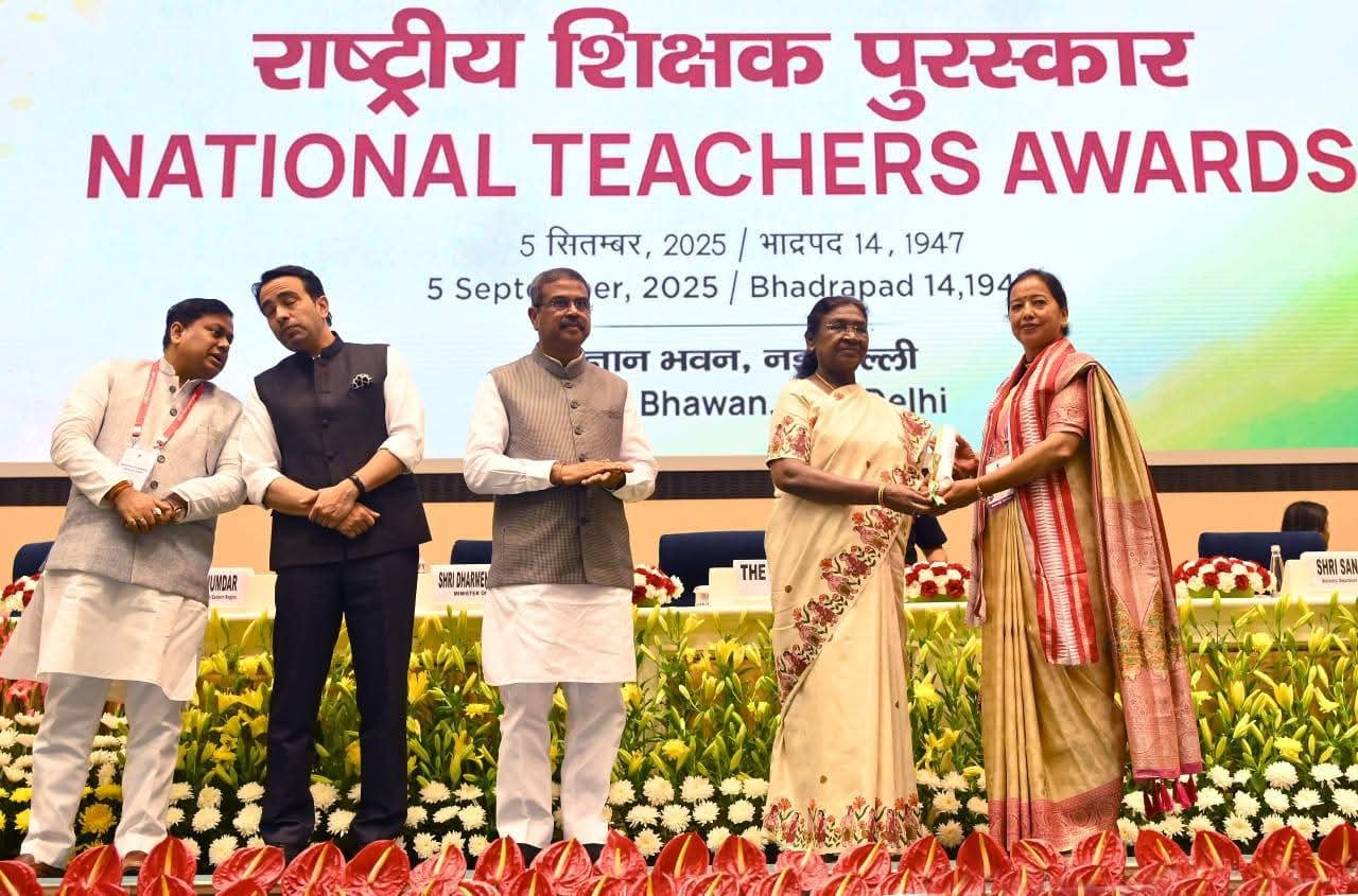 चंपावत की मंजू बाला को राष्ट्रीय शिक्षक पुरस्कार