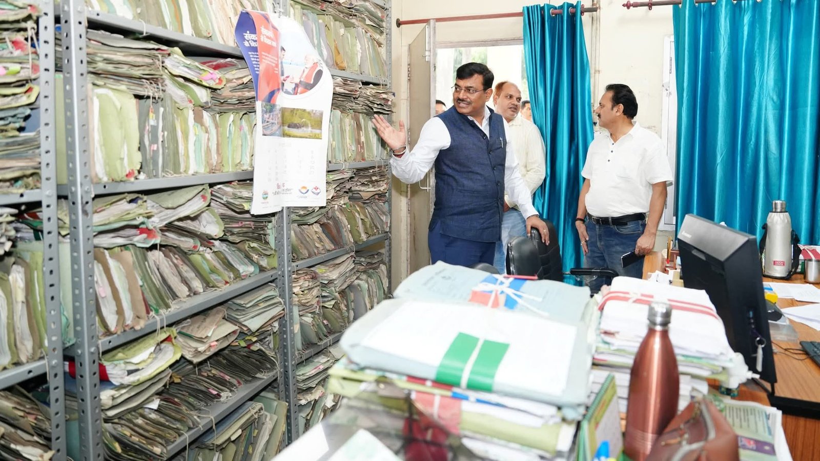 मुख्य सचिव ने लिया सचिवालय परिसर का जायजा