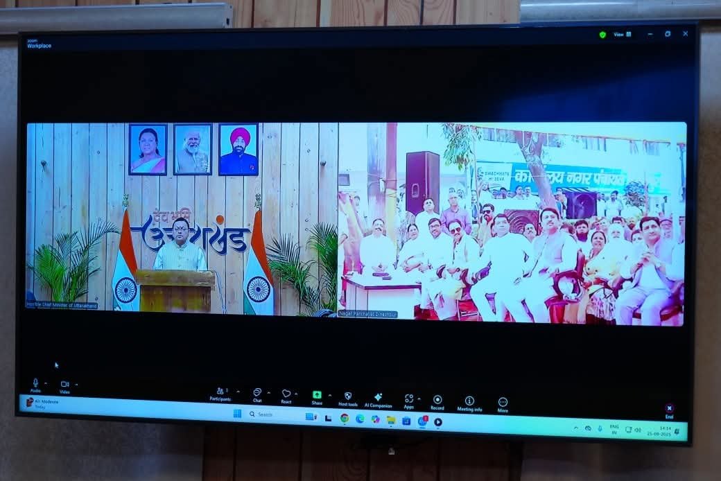 सीएम धामी ने किया इन योजनाओं का शिलान्यास और लोकार्पण