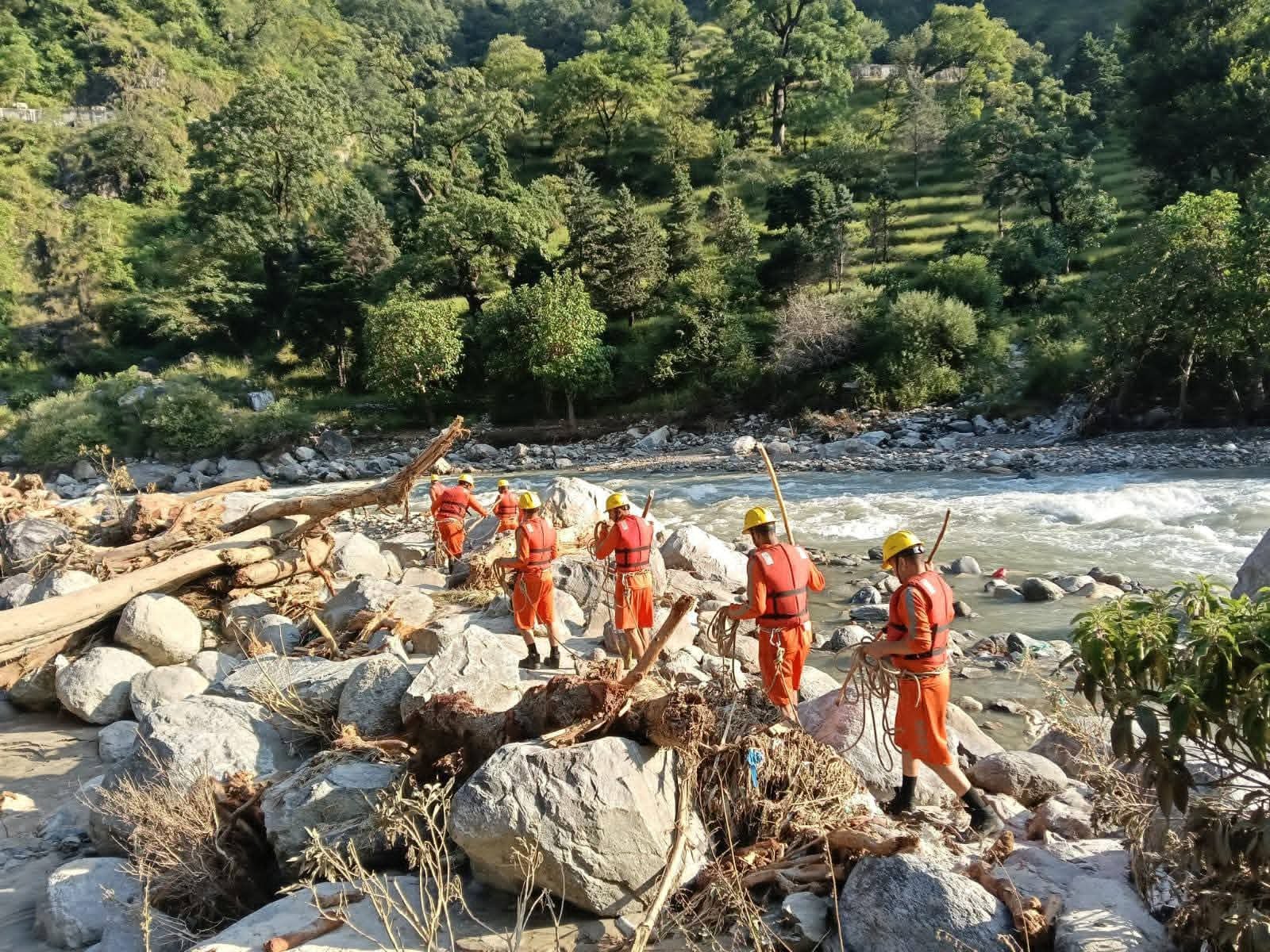 आपदा प्रभावित नंदानगर में सर्च ऑपरेशन खत्म
