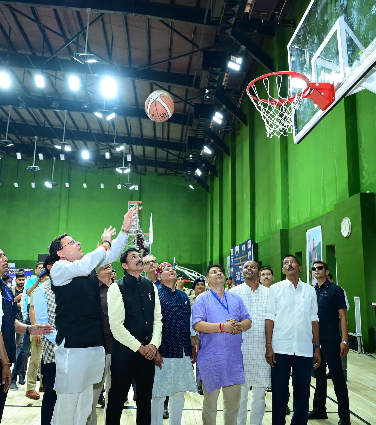 सीएम धामी ने राष्ट्रीय सब जूनियर बॉस्केटबॉल प्रतियोगिता का शुभारंभ