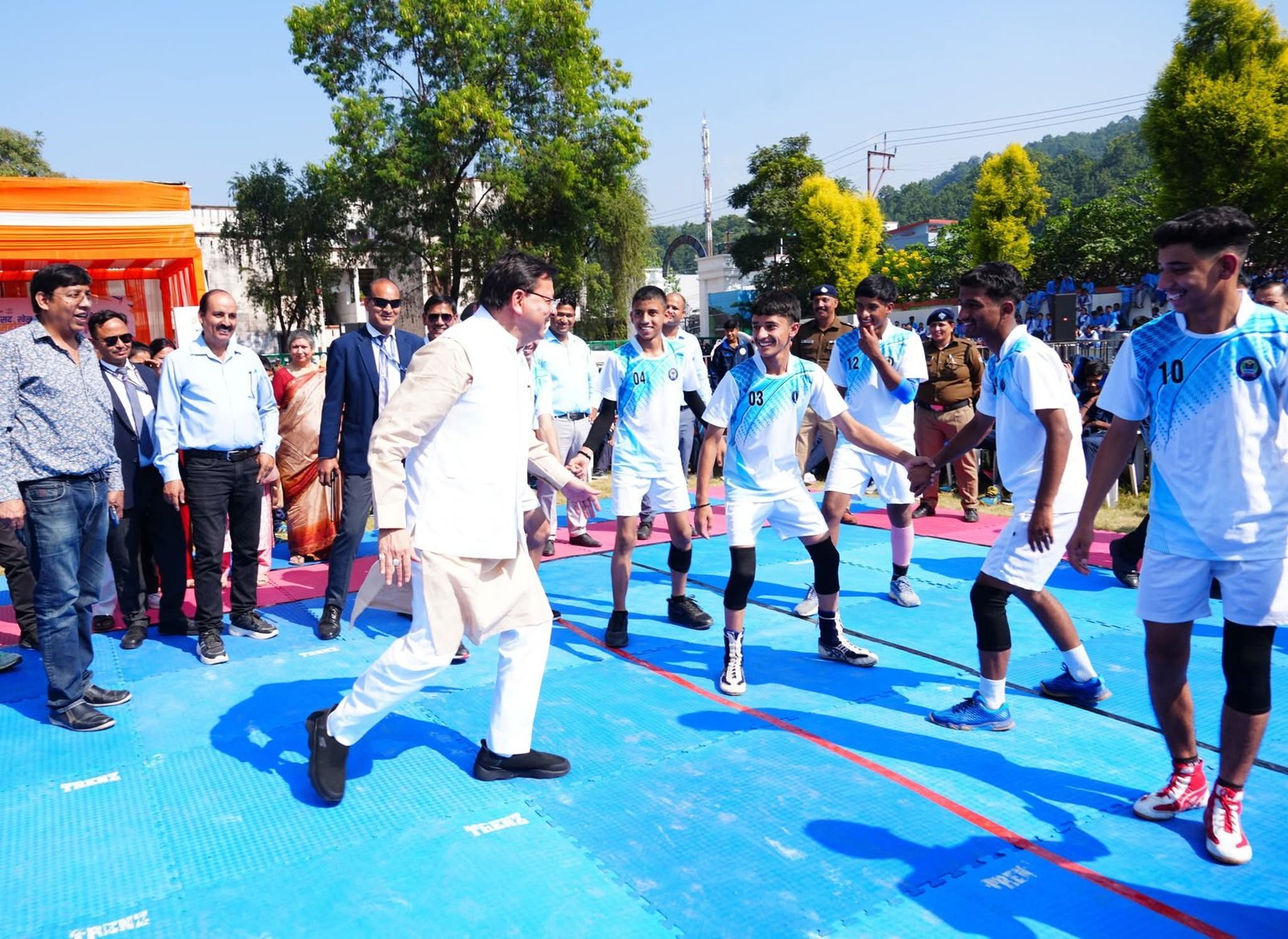 सीएम धामी ने किया सांसद खेल महोत्सव का आगाज