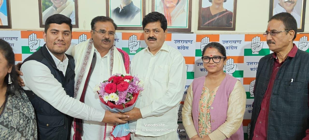 कांग्रेस का टेलेंट हंट प्रोग्राम, आलोक शर्मा पहुंचे देहरादून