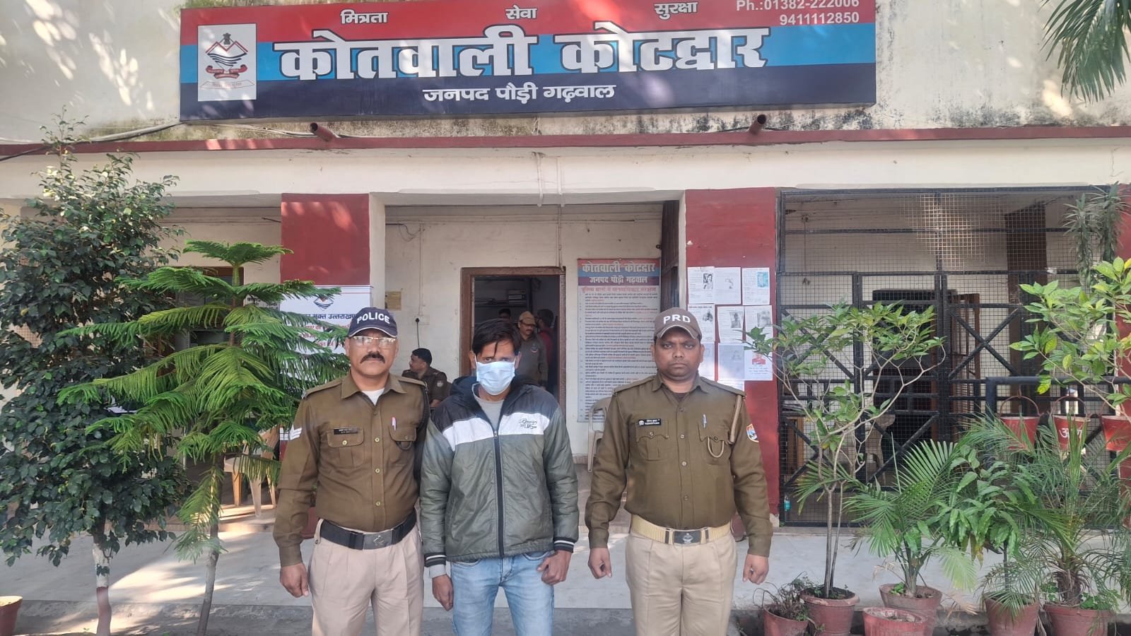 कोटद्वार में रेप का आरोपी गिरफ्तार