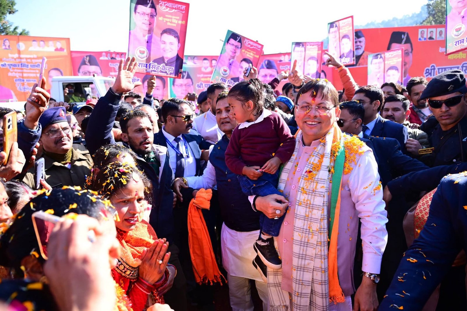 सीएम धामी ने भीमताल विधानसभा में दी करोड़ों की सौगात