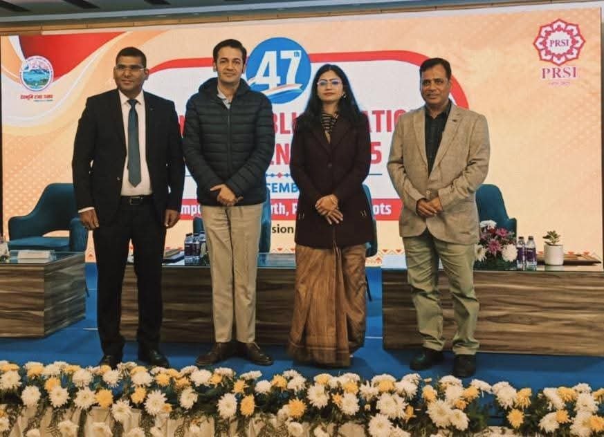 PRSI के अधिवेशन में आर्टिफिशियल इंटेलिजेंस पर चर्चा