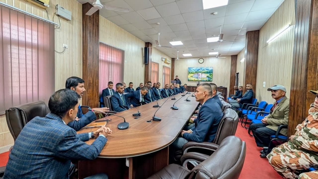 उत्तराखण्ड अंतरिक्ष उपयोग केंद्र में आईटीबीपी के लिए प्रशिक्षण शिविर