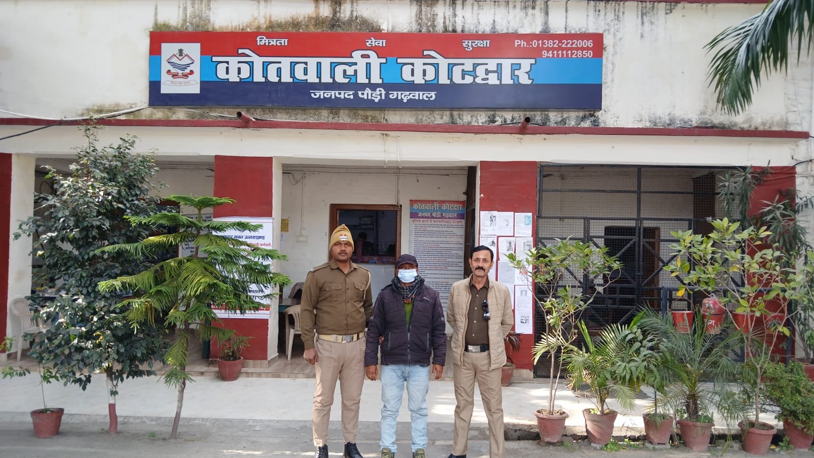 कोटद्वार में फरार 2 वारंटी पुलिस ने किए गिरफ्तार