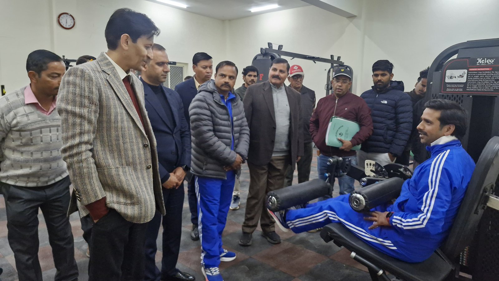 कुमाऊं कमिश्नर दीपक रावत ने पिथौरागढ़ में लेलू स्पोर्ट्स कॉलेज का निरीक्षण किया