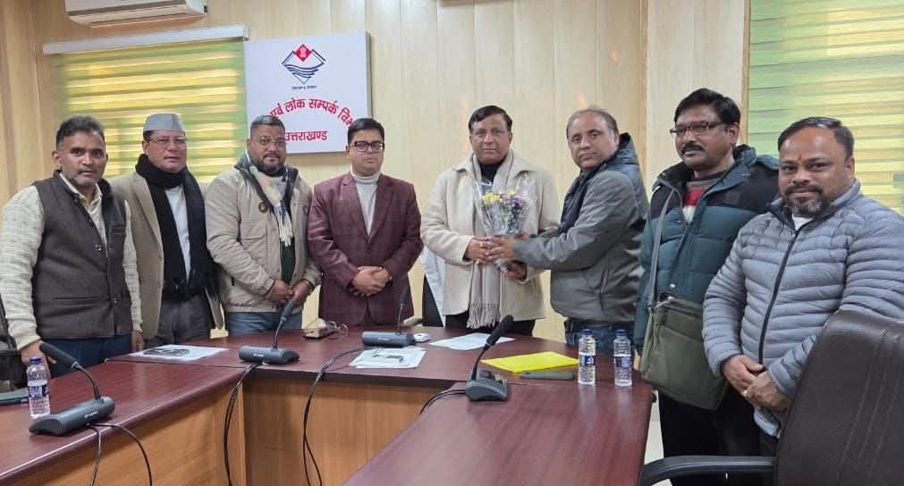 बंशीधर तिवारी से मिला उत्तराखंड फिल्म एंड म्यूजिक एसोसिएशन