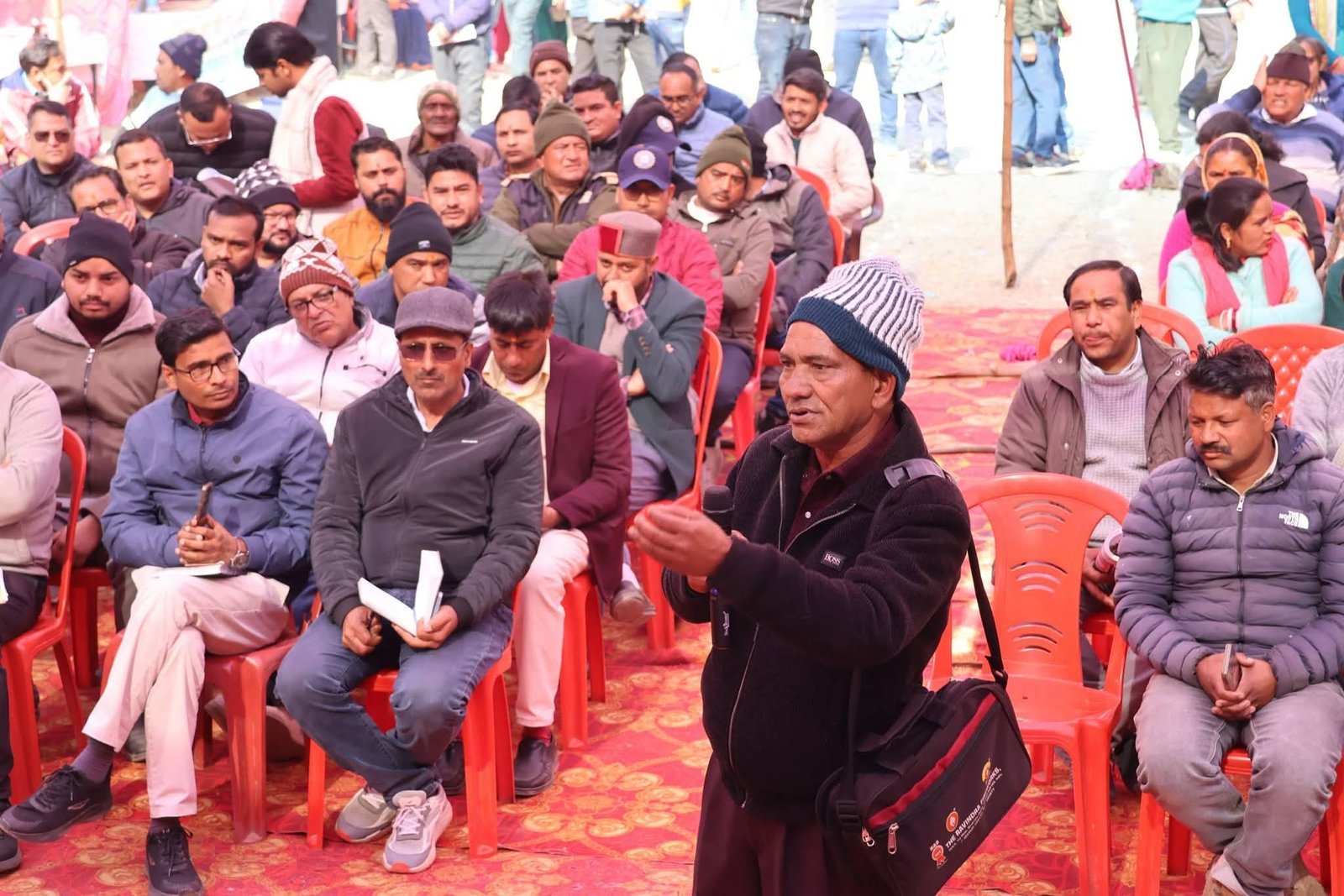 गैरसैंण की आदिबद्री न्याय पंचायत में जन जन की सरकार कार्यक्रम