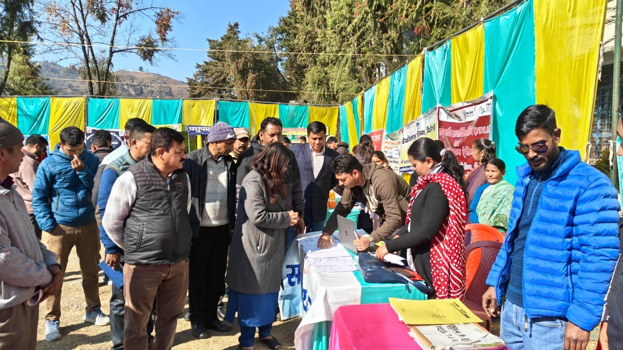 जन जन की सरकार कार्यक्रम में उमड़ी भीड़