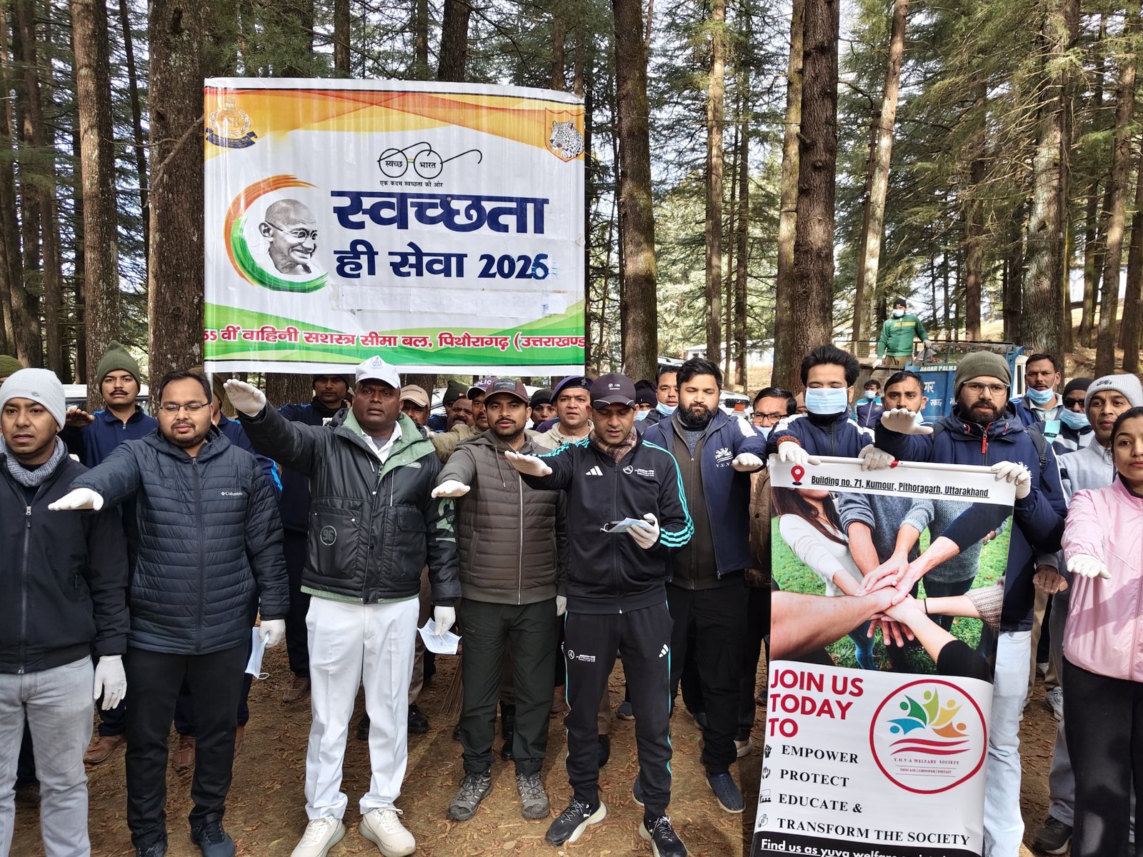 पिथौरागढ़ प्रशासन का मिशन चंडाक, गणतंत्र दिवस से पहले चलाया गया सफाई अभियान