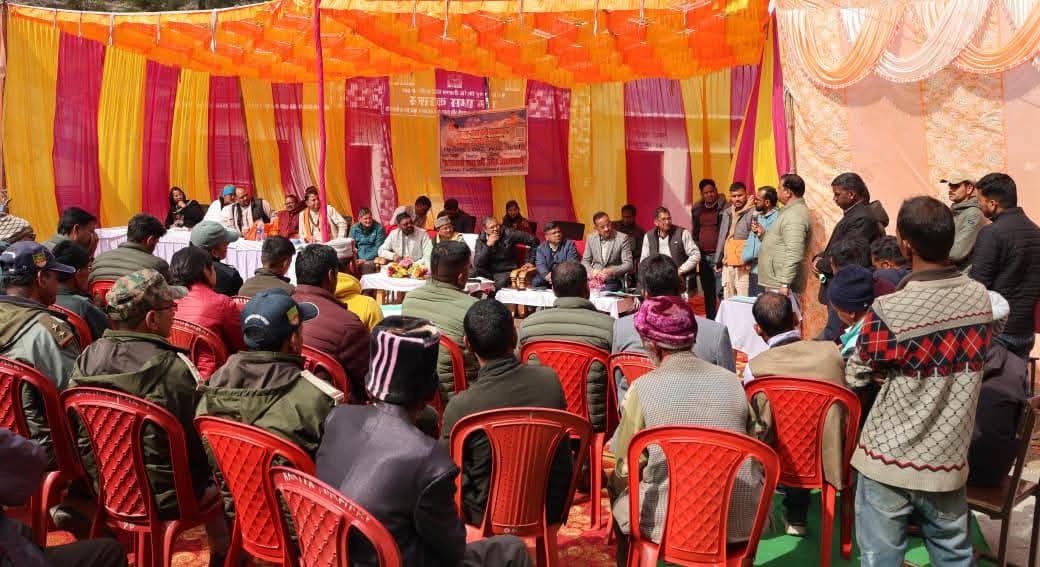चमोली के पोखरी ब्लॉक में जन जन की सरकार कार्यक्रम