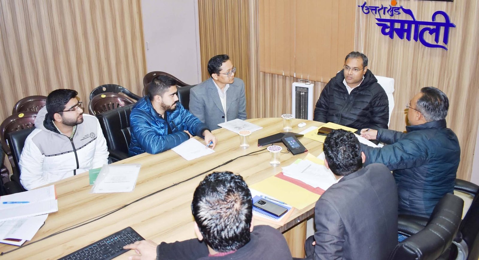 चमोली के डीएम ने आज भी की अहम बैठक