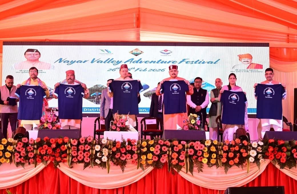 सीएम धामी ने किया नयार वैली फेस्टिवल का आगाज़