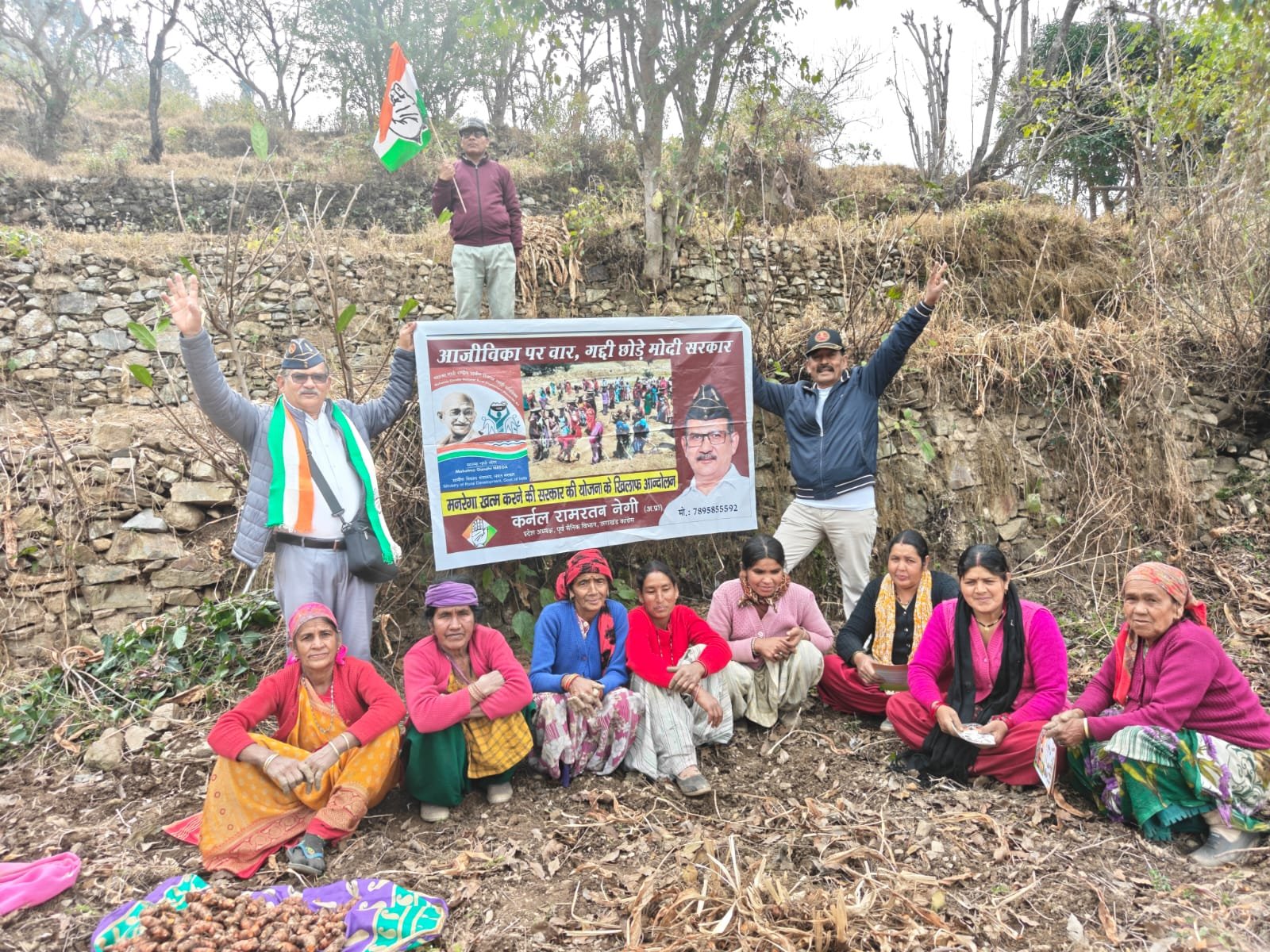 लैंसडाउन विधानसभा में कर्नल राम रतन नेगी की ग्राम जोड़ो यात्रा, लोगों का मिला समर्थन