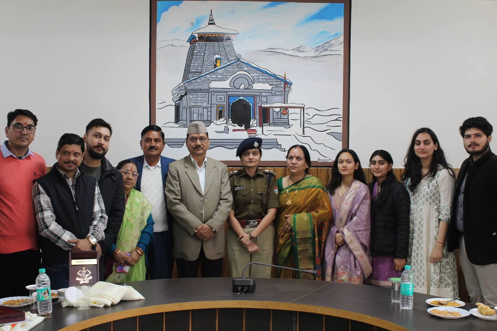 रुद्रप्रयाग में रिटायर हुए पुलिस कर्मियों को दी गई विदाई