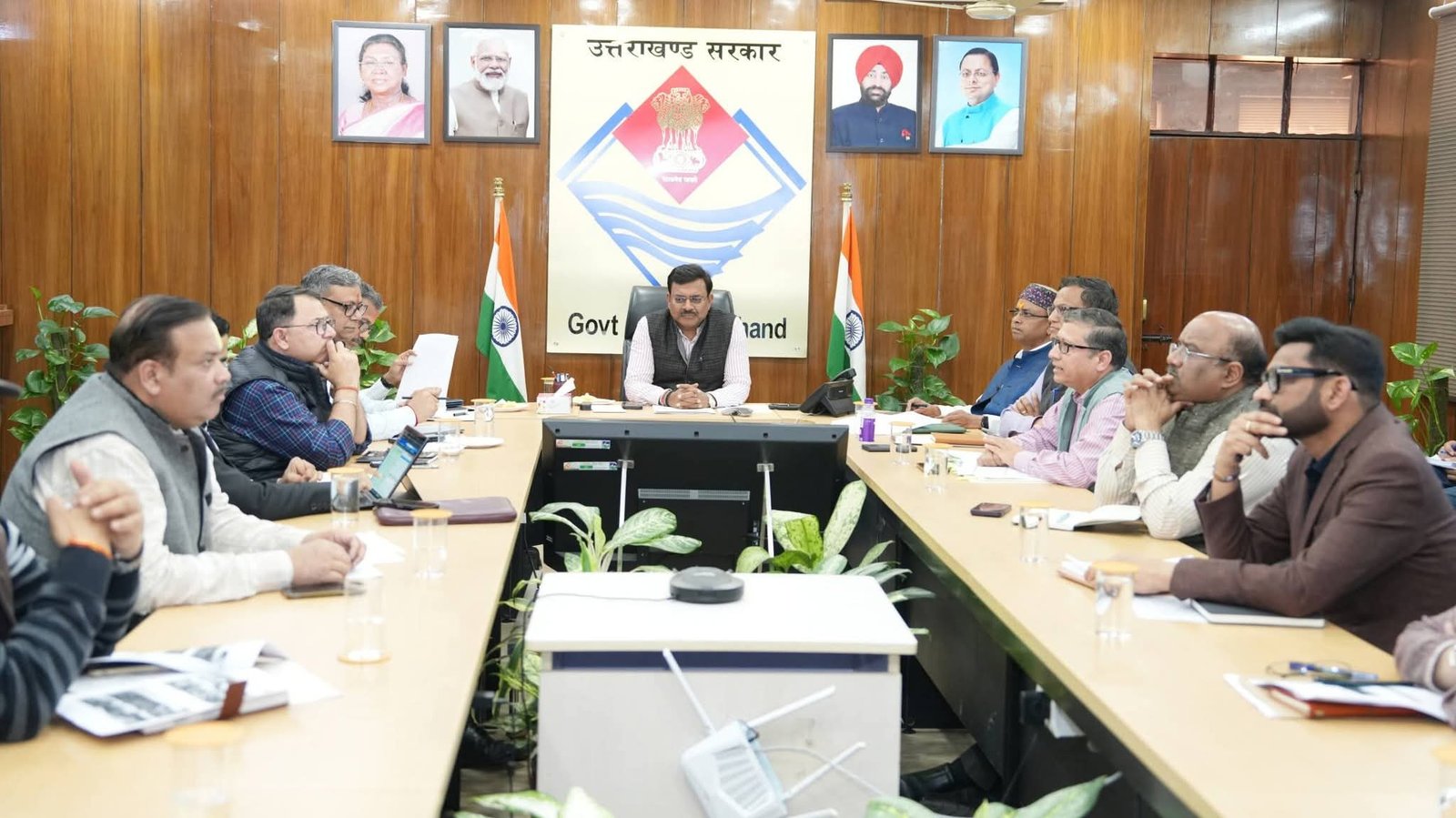 कैंम्पा परियोजना की संचालन समिति की बैठक