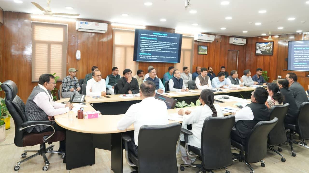 मुख्य सचिव ने ली व्यय समिति की बैठक