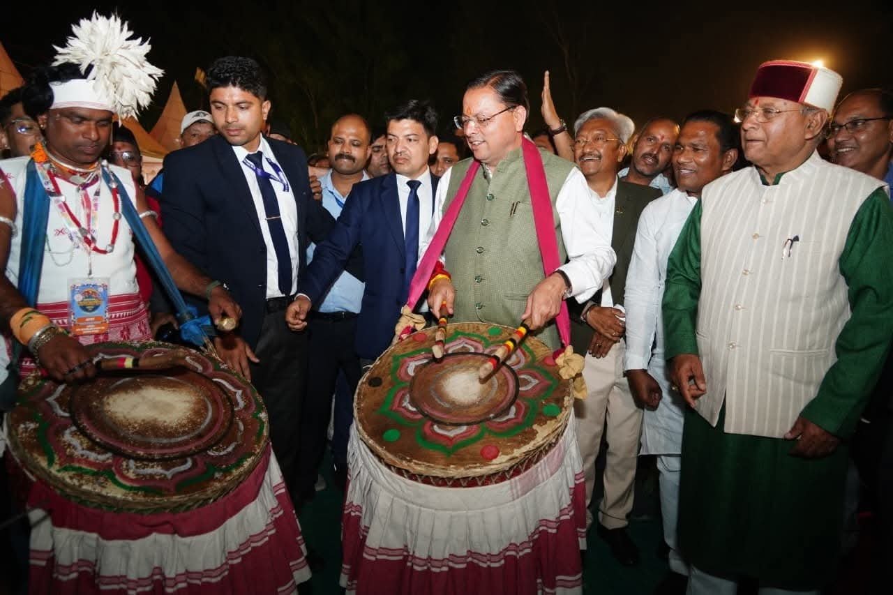 सीएम धामी ने किया उत्तराखंड जनजातीय महोत्सव का शुभारंभ
