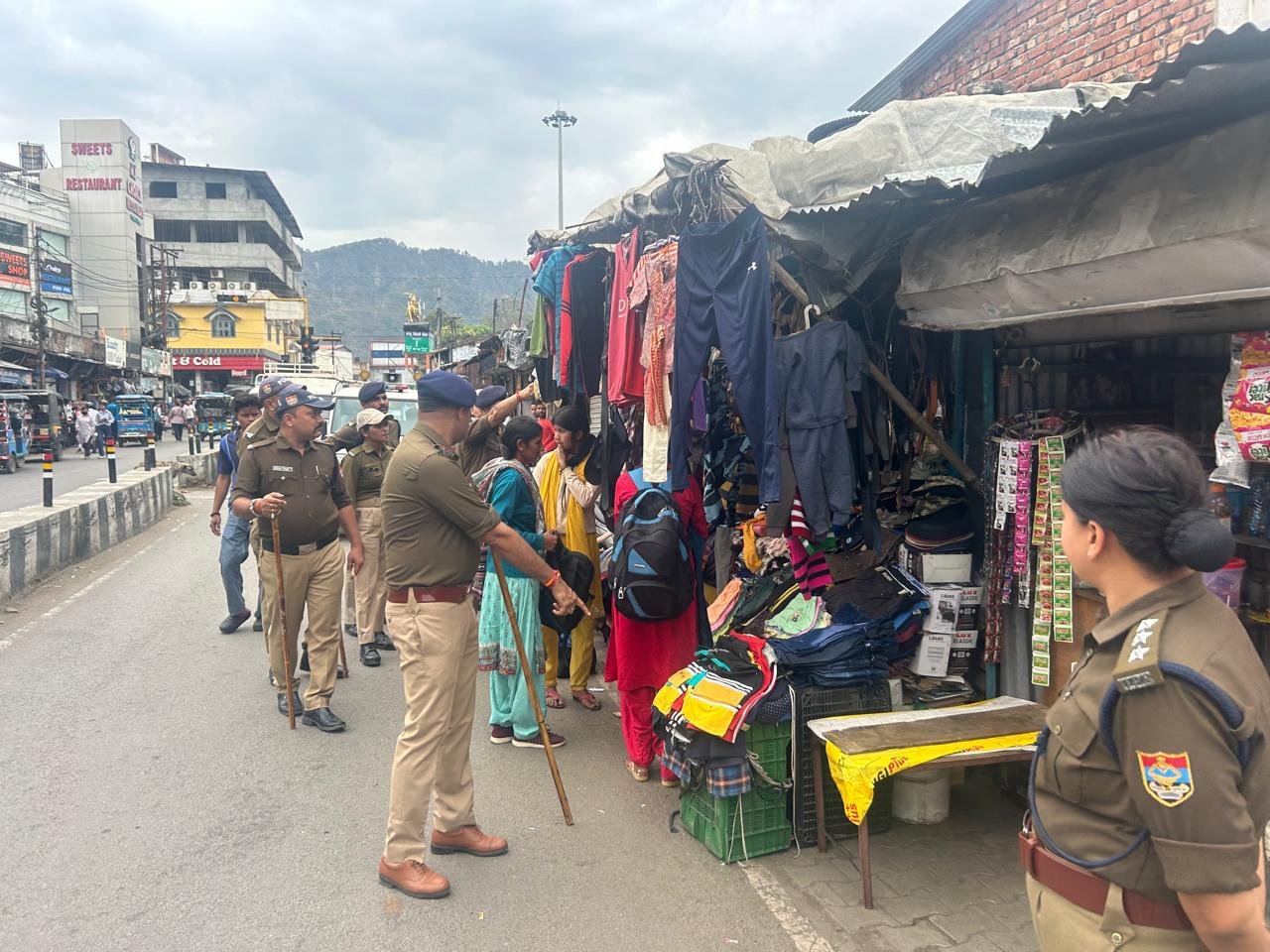 नवरात्रि और ईद के मद्देनजर कोटद्वार में पुख्ता सुरक्षा