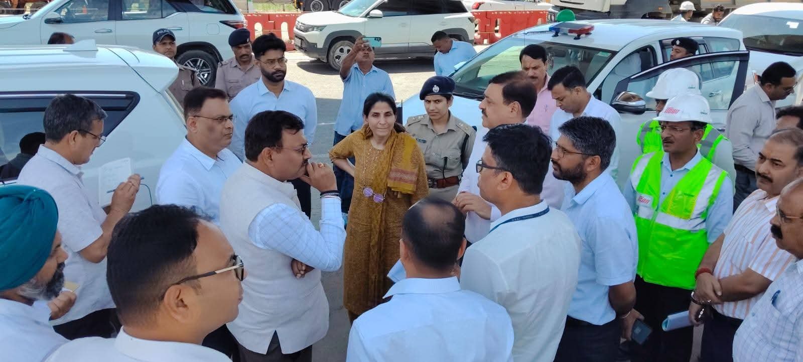 मुख्य सचिव ने कुंभ की तैयारियों का हरिद्वार पहुंच कर लिया जायजा