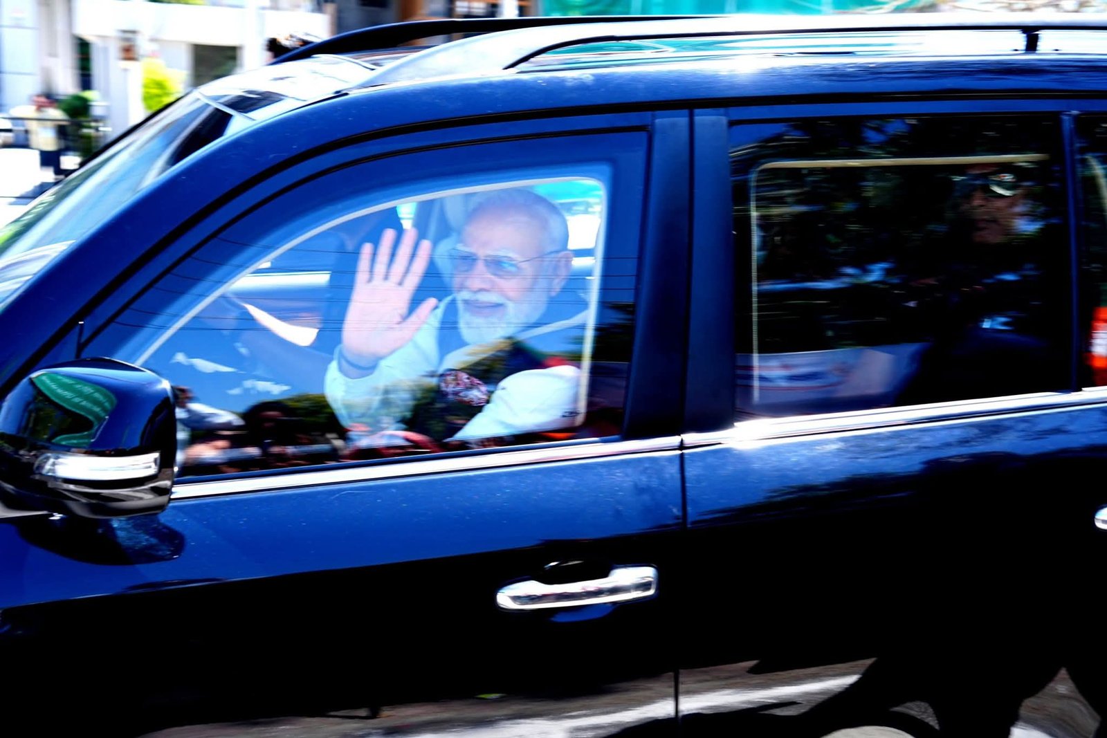 पीएम मोदी का देहरादून में भव्य स्वागत