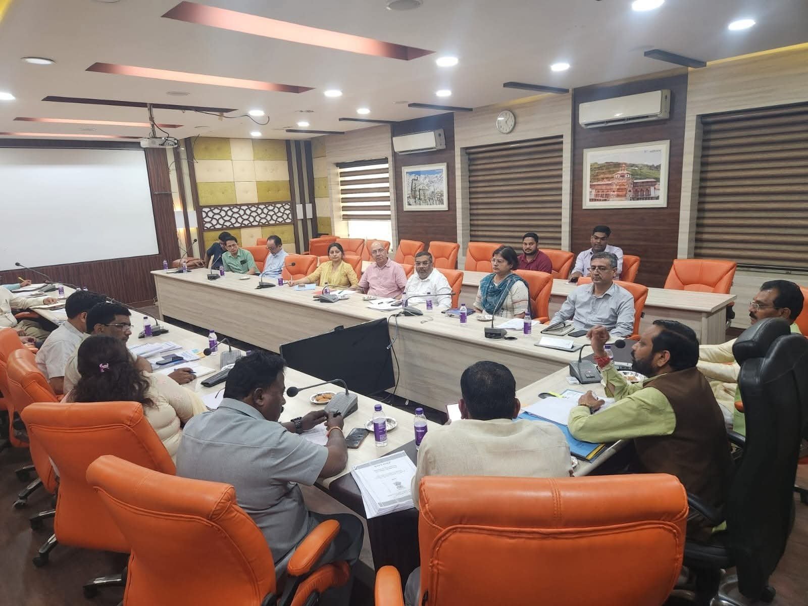 सफाई आयोग के उपाध्यक्ष की अहम बैठक