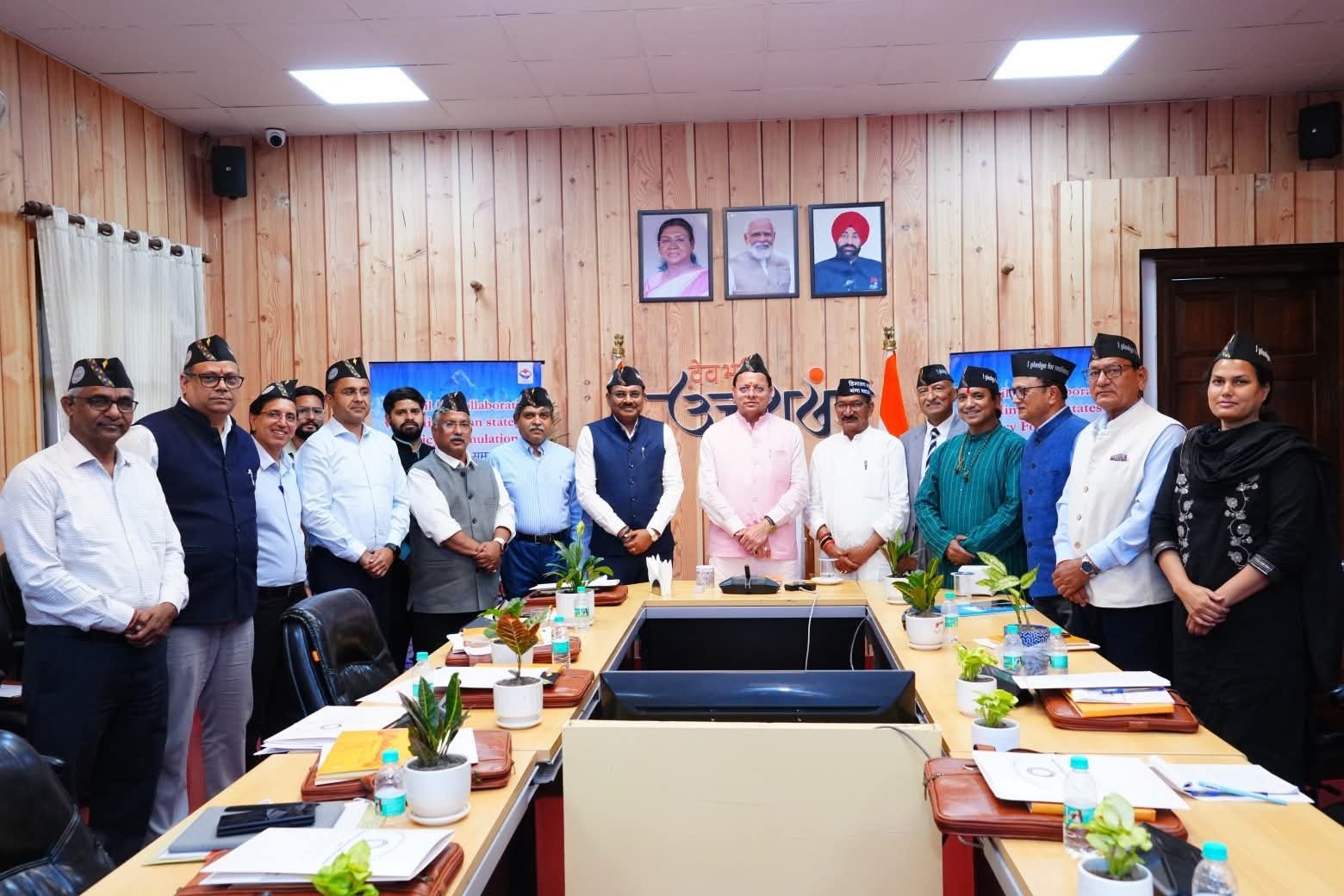 हिमालयी राज्यों के बीच समन्वय बनाए को लेकर सीएम धामी की अहम बैठक