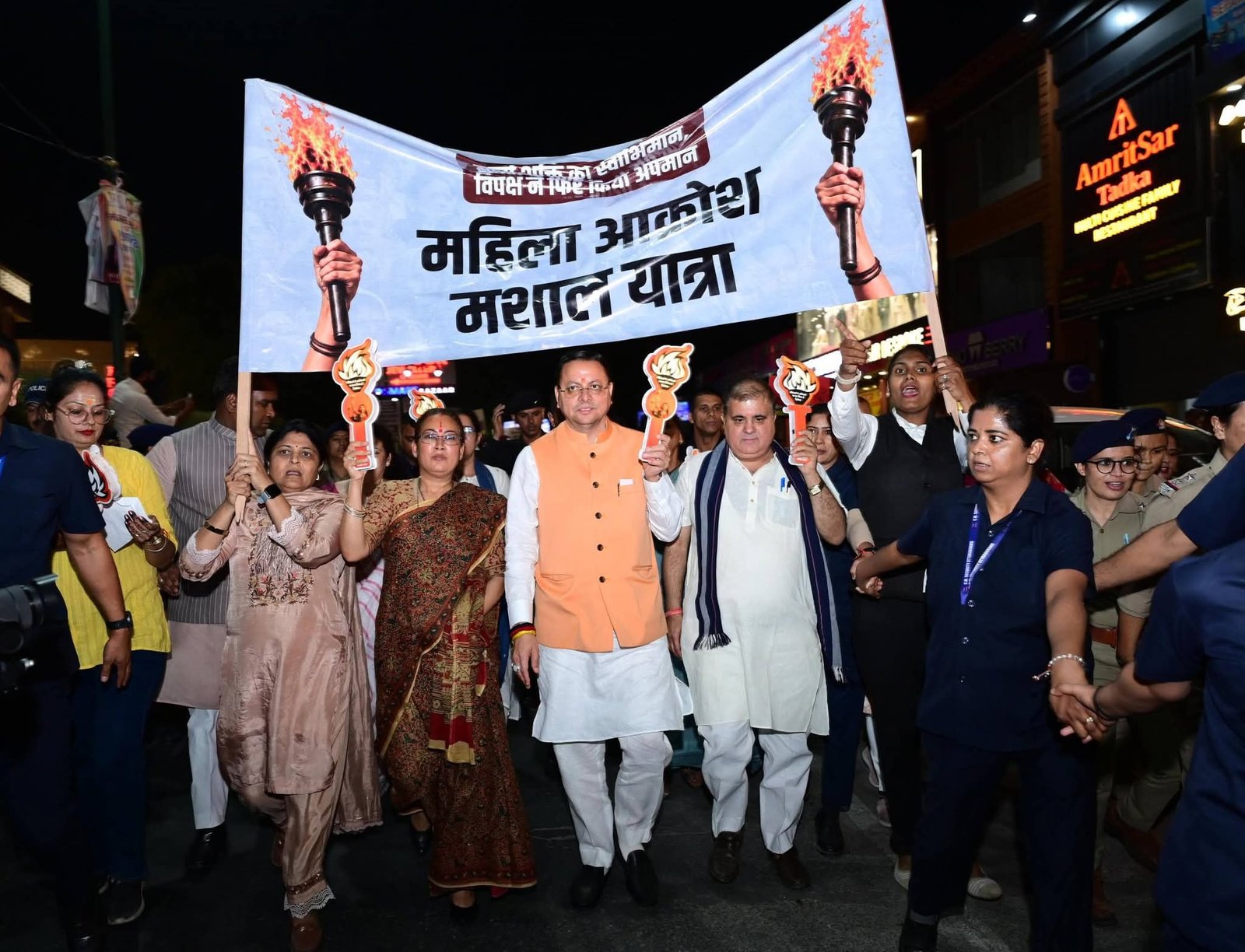 सीएम धामी बोले कांग्रेस के महापाप को जनता माफ नहीं करेगी