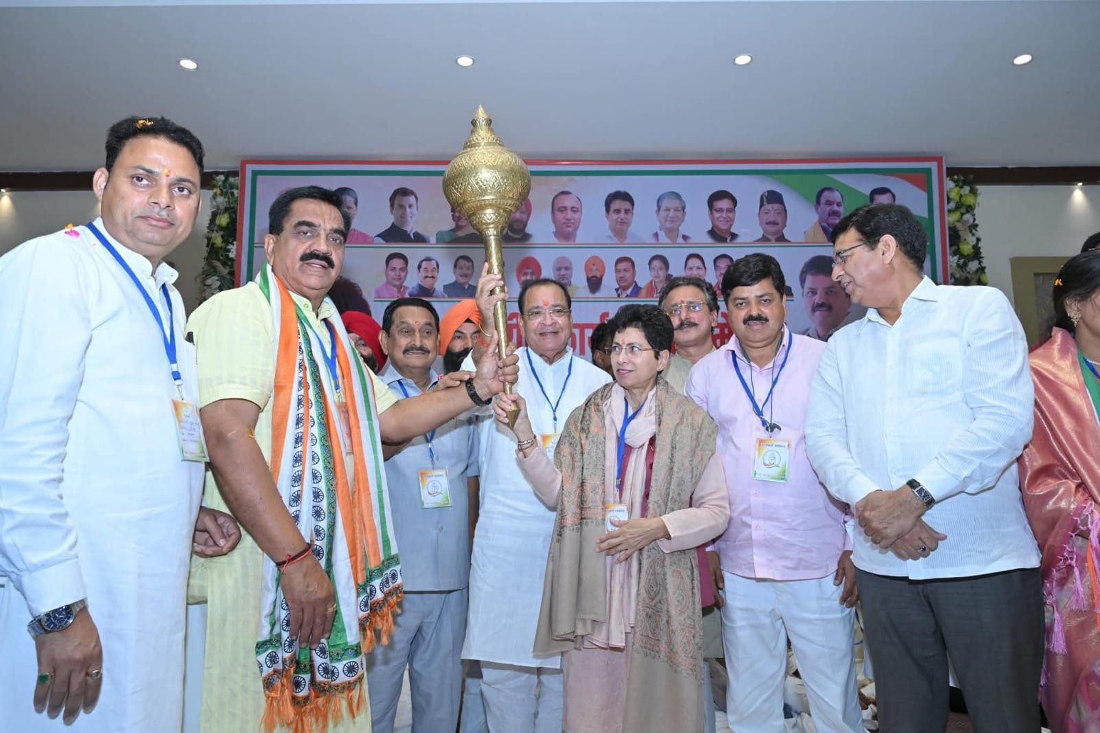 कांग्रेस प्रभारी कुमारी सैलजा ने पढ़ाया एकजुटता का पाठ