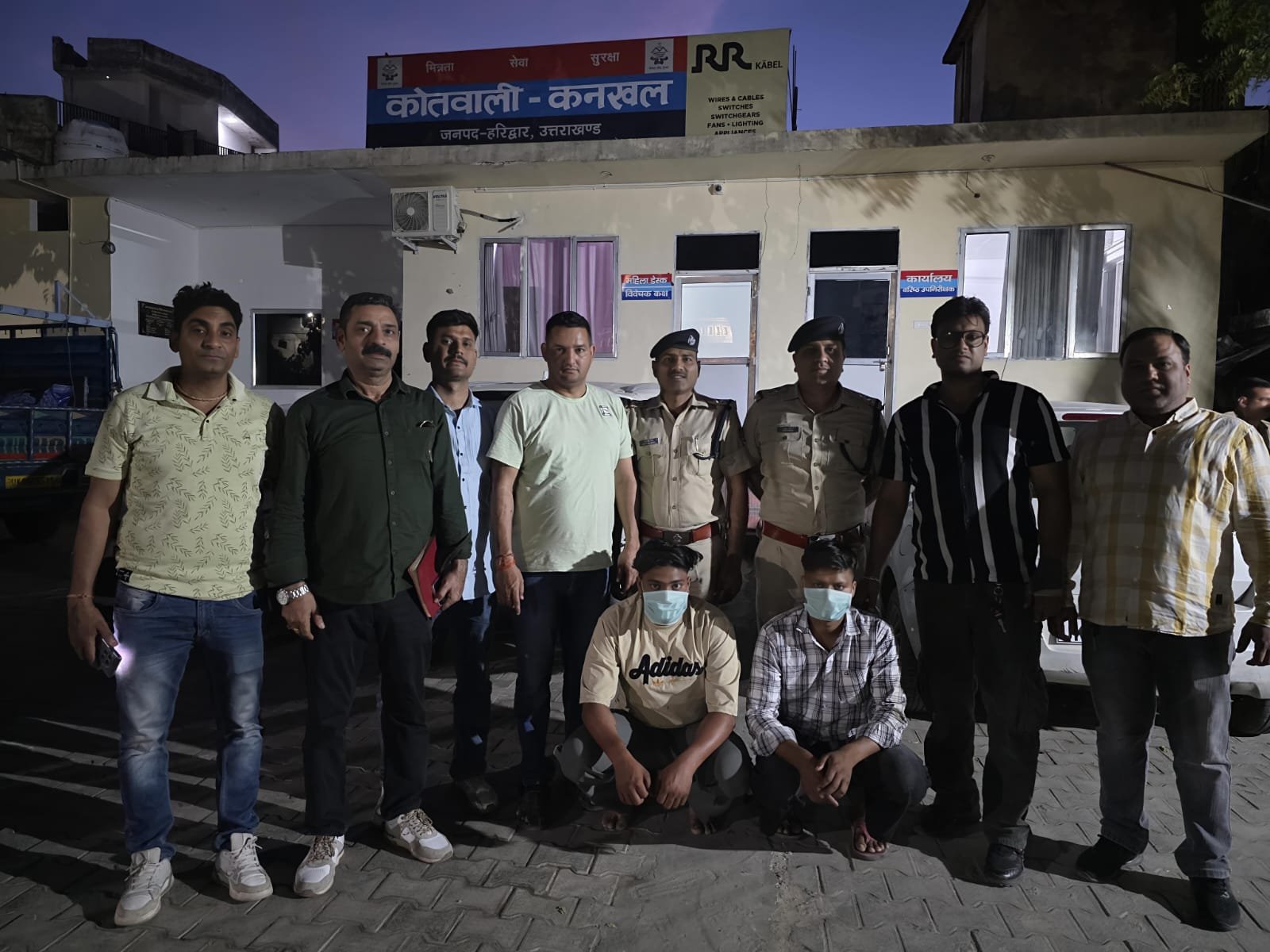 एसटीएफ और कनखल पुलिस का एक्शन, लूट के दो आरोपी गिरफ्तार