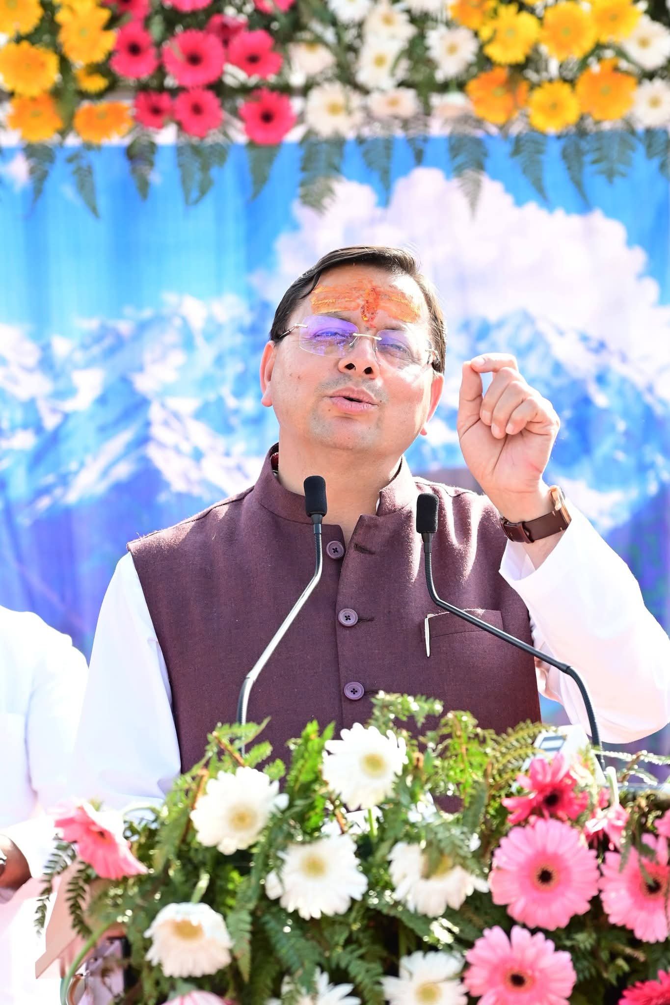 सीएम धामी ने विकास योजनाओं के लिए मंजूर किया बजट
