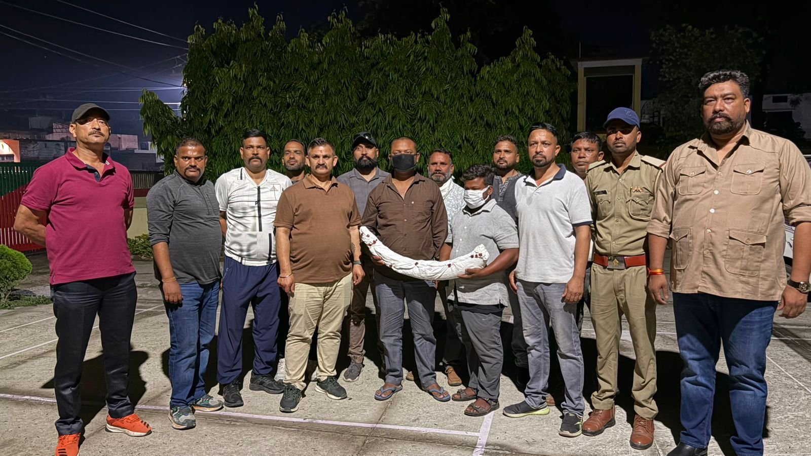 उत्तराखंड एसटीएफ का एक्शन, हाथी दांत के साथ 2 वन्यजीव तस्कर गिरफ्तार