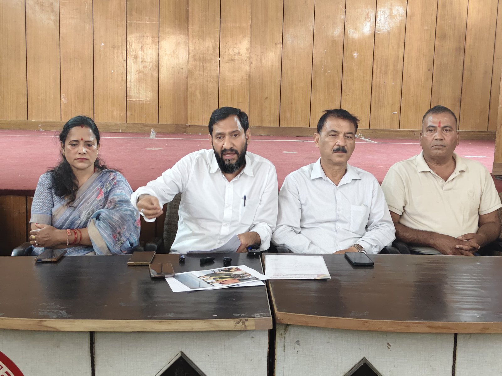 राष्ट्रवादी रीजनल पार्टी ने किस विभाग की भर्ती‌ में लगाया धांधली का आरोप?