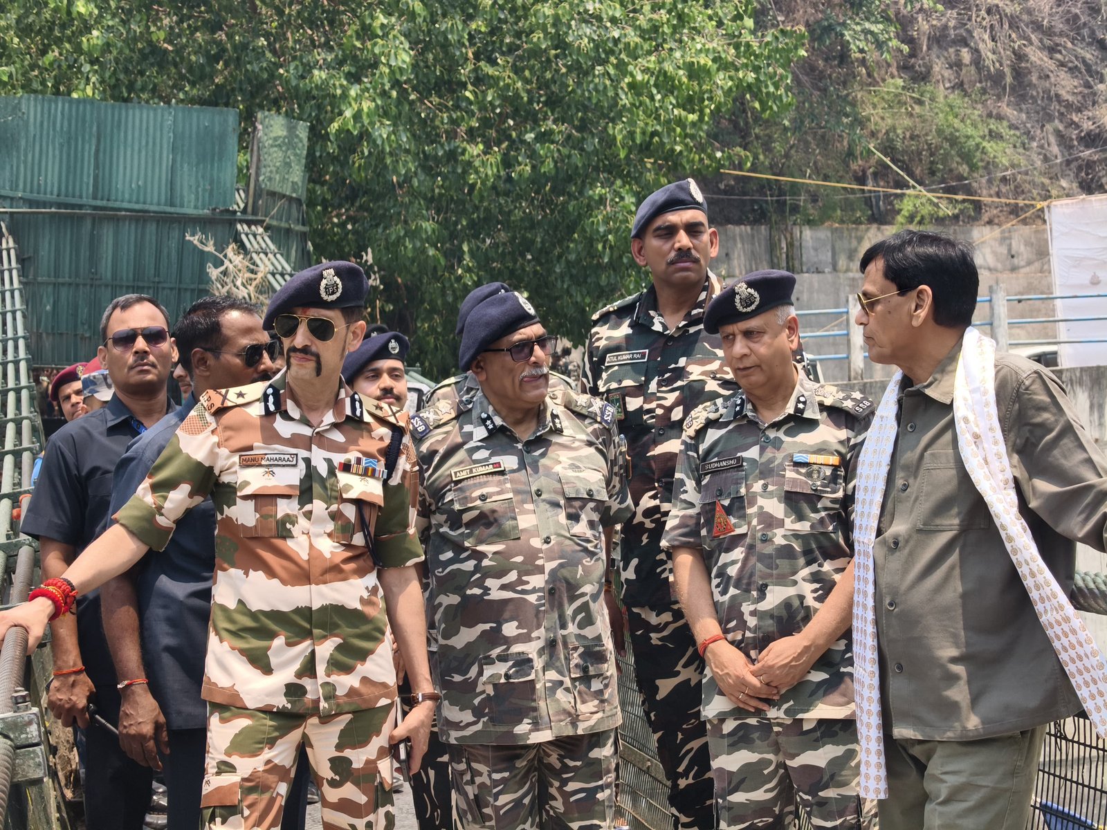 गृह राज्यमंत्री नित्यानंद राय ने धारचूला में अंतरराष्ट्रीय सीमा का निरीक्षण किया