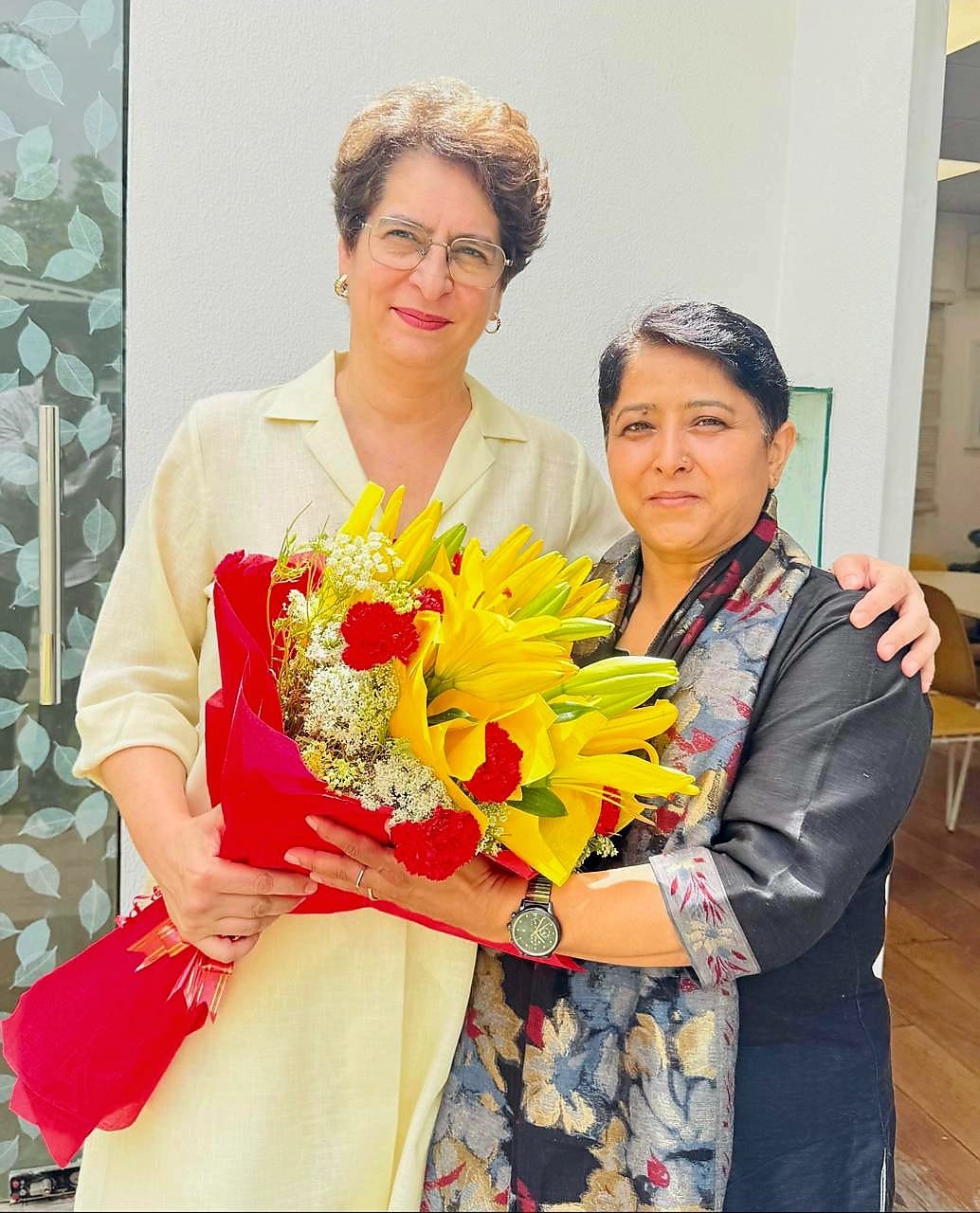 उत्तराखंड महिला कांग्रेस अध्यक्ष ज्योति रौतेला की कांग्रेस महासचिव प्रियंका गांधी से मुलाकात, विधानसभा चुनाव की रणनीति पर मंथन