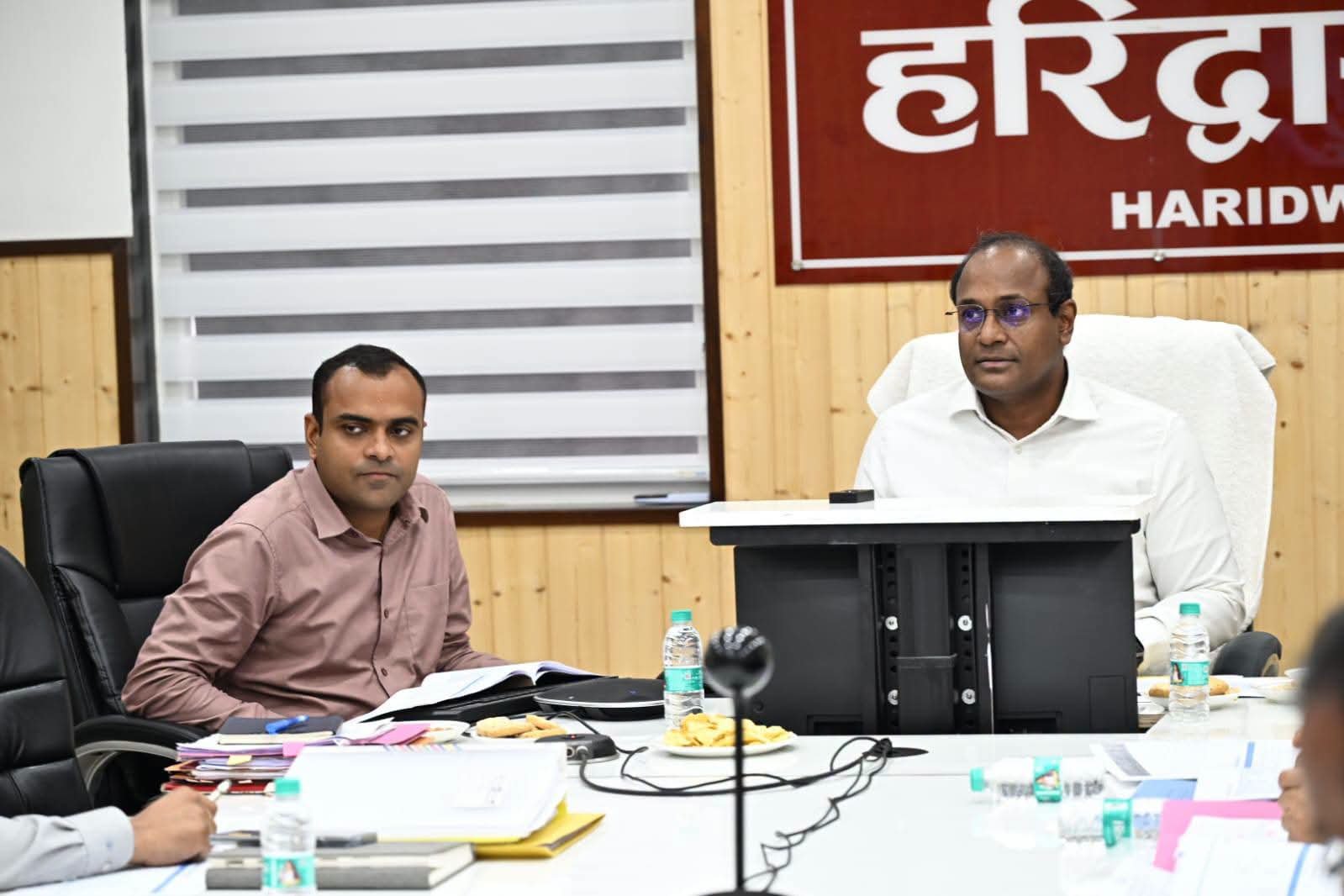 मुख्य निर्वाचन अधिकारी ने एसआईआर को लेकर हरिद्वार में की बैठक