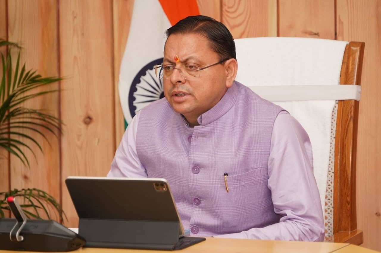 तमक में आई आपदा के बाद सीएम धामी ने दिए सतर्कता बरतने के निर्देश