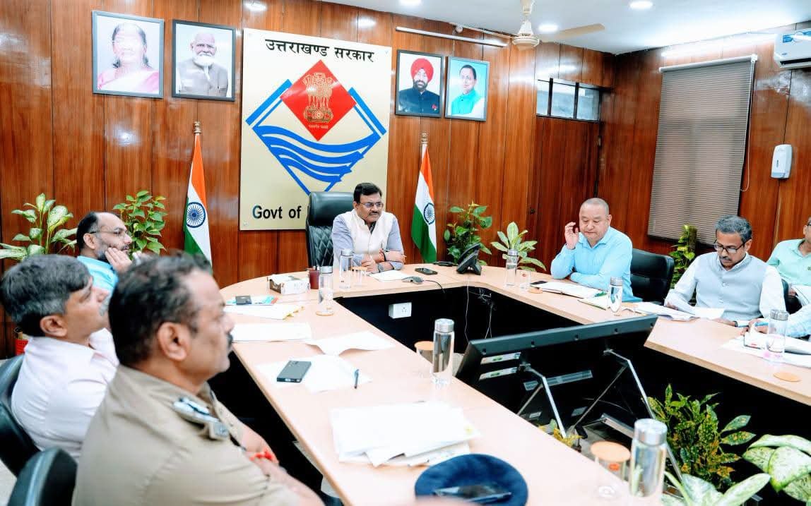 वाइब्रेंट विलेज प्रोग्राम को लेकर मुख्य सचिव की बैठक