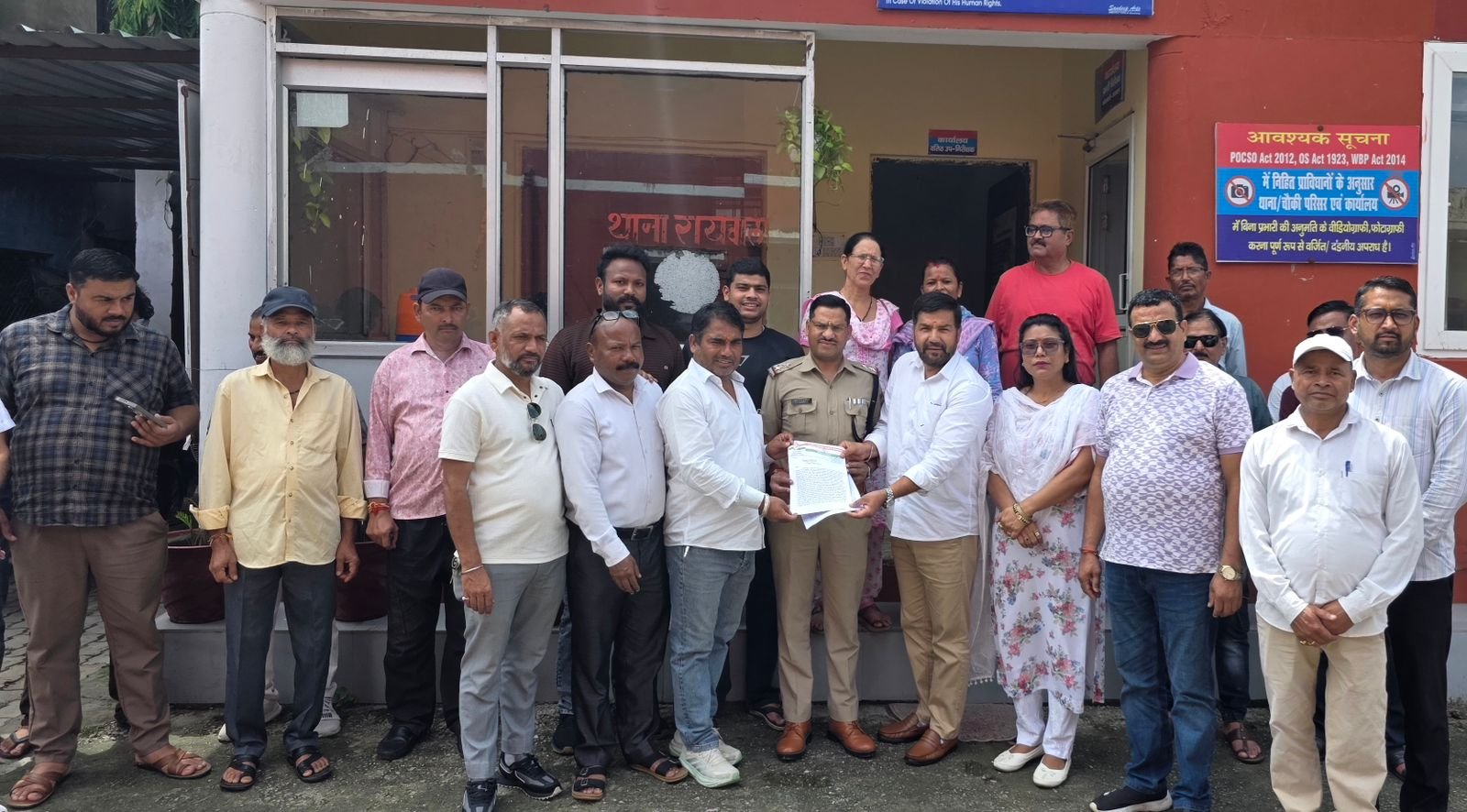 हल्द्वानी शुद्धिकरण विवाद पर कांग्रेस का हल्लाबोल, रायवाला कोतवाली में दी तहरीर